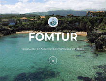 Tablet Screenshot of fomtur.com